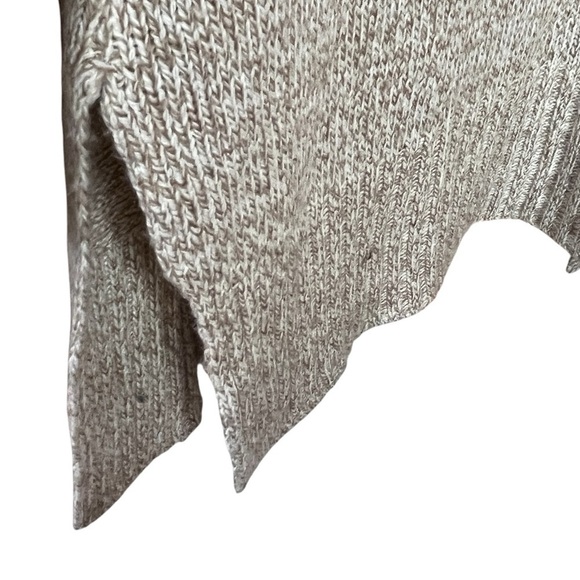 Karen Scottt Duster Cardigan M in Tan Classic Cable Knit Pre-Owned Excellent - Picture 10 of 14